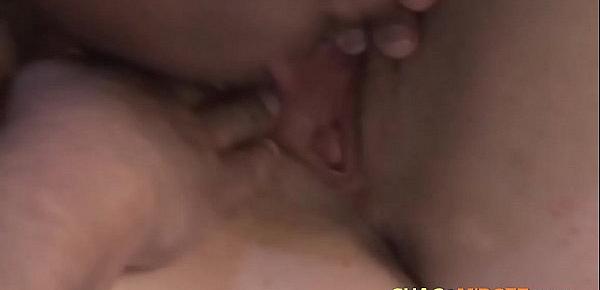  Horny Pussy Licked and Fucked by Midget